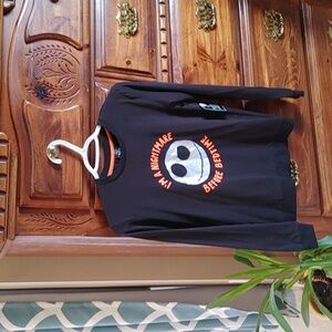 💚NWT Kids Disney Nightmare Before Christmas Pajama Top